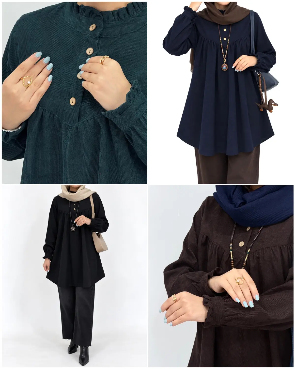 مانتو پاییزه آیسو مانلی